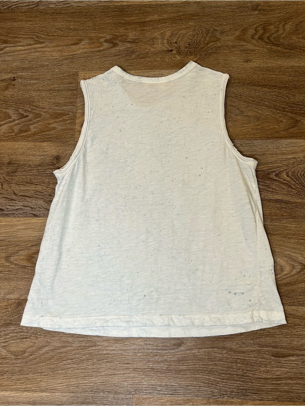 Universal Thread Light Blue Speckled Tank Top - Picture 4 of 4